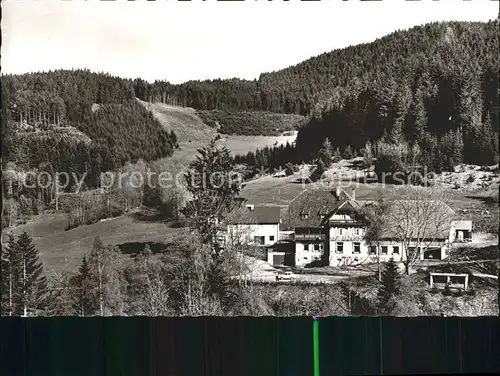 Alpersbach Gasthaus Pension zur Esche Kat. Hinterzarten