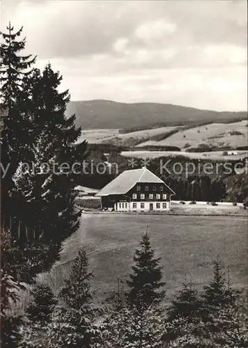 Hohlengraben Gasthaus zum Kreuz Kat. Breitnau Schwarzwald