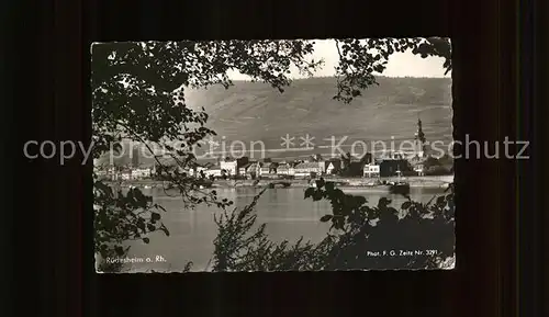 Foto Zeitz F.G. Nr. 3291 Ruedesheim am Rhein Kat. Berchtesgaden