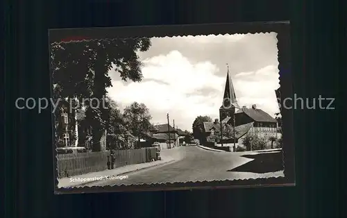 Schoeppenstedt Kueblingen OT Kueblingen Kirche Kat. Schoeppenstedt