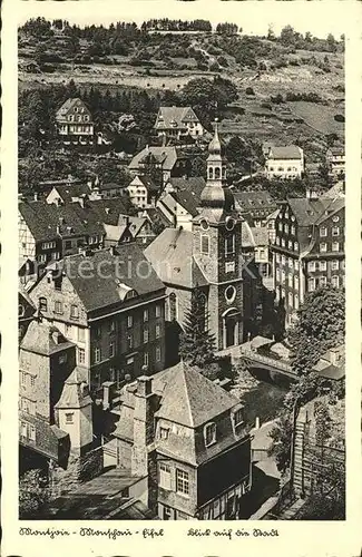 Montjoie Monschau Stadtblick Kat. Monschau