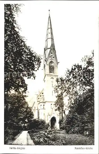 Steglitz Matthaeus Kirche / Berlin /Berlin Stadtkreis