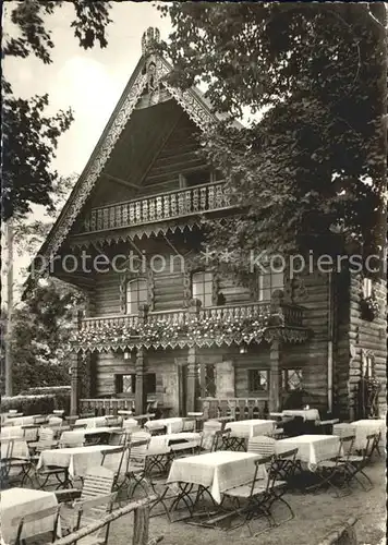 Nikolskoe Berlin Gaststaette Blockhaus / Berlin /Berlin Stadtkreis