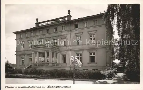 Wannsee Mutterhaus Hedwigsschwestern Kat. Berlin