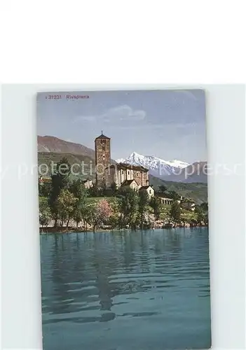 Rivapiana Lago Maggiore Kirche am Wasser Kat. Minusio