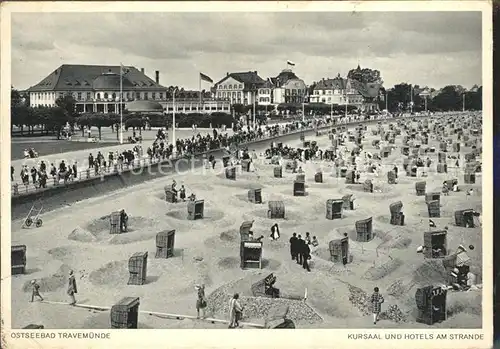 Travemuende Ostseebad Kursaal Hotels am Strand / Luebeck /Luebeck Stadtkreis