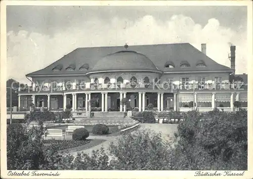 Travemuende Ostseebad Kursaal / Luebeck /Luebeck Stadtkreis