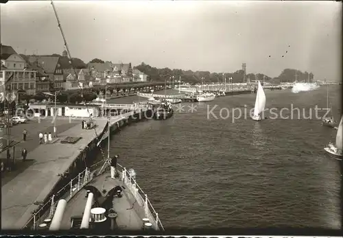 Travemuende Ostseebad Promenade / Luebeck /Luebeck Stadtkreis