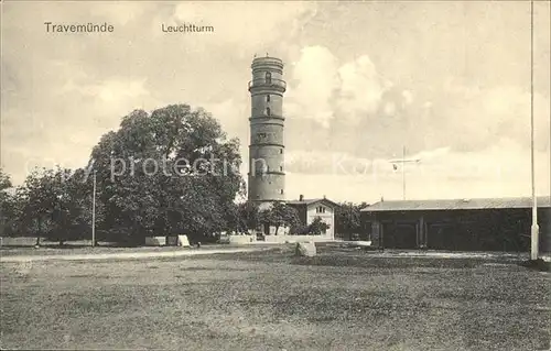 Travemuende Ostseebad Leuchtturm / Luebeck /Luebeck Stadtkreis