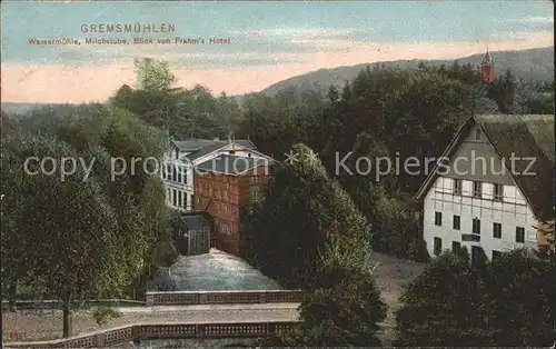 Gremsmuehlen Wassermuehle Milchstube  Kat. Malente Gremsmuehlen