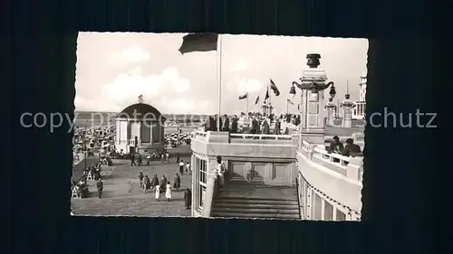 Borkum Nordseebad Promenade Pavillon / Borkum /Leer LKR