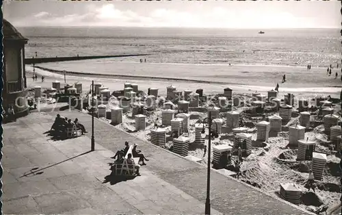 Borkum Nordseebad Strandpartie am Musikpavillon / Borkum /Leer LKR