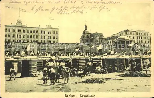 Borkum Nordseebad Strand / Borkum /Leer LKR