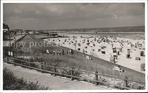 Wangerooge Nordseebad Strand Kat. Wangerooge