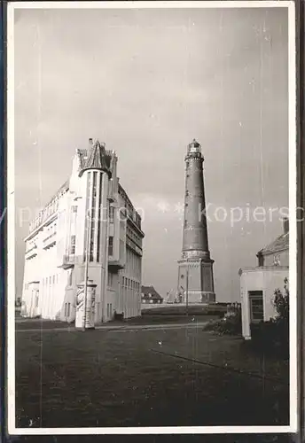 Borkum Nordseebad Leuchtturm