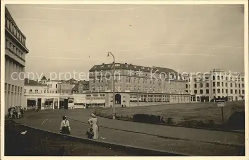 Borkum Nordseebad Teilansicht