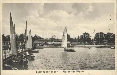 Steinhuder Meer Mardorfer Warte Kat. Wunstorf