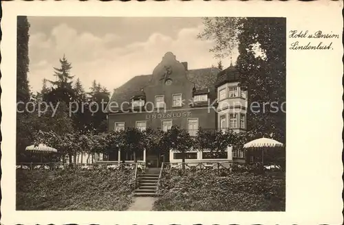 Melsungen Fulda Hotel Pension Lindenlust Luftkurort Kat. Melsungen