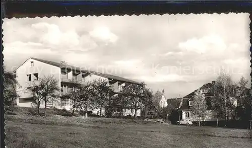 Endbach Gladenbach Kneipp Sanatorium Haus Dennoch Kat. Gladenbach