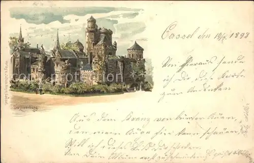 Cassel Kassel Schloss Kat. Kassel