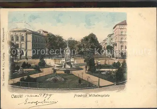 Cassel Kassel Friedrich Wilhelmsplatz Kat. Kassel