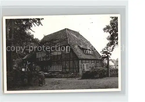 Wilsede Lueneburger Heide Gasthaus