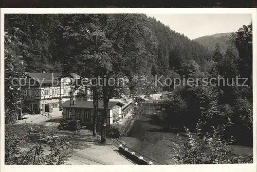 Lichtenhain Sebnitz Wasserfall Kat. Sebnitz