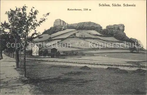 Schoena Elbe Kaiserkrone Kat. Reinhardtsdorf Schoena