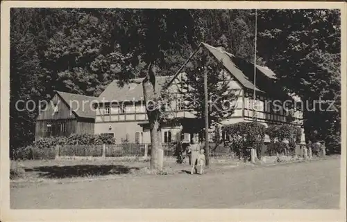 Polenztal Russigmuehle Kat. Hohnstein