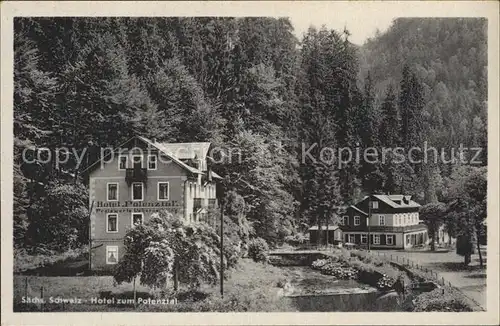 Polenztal Hotel zum Polenztal Kat. Hohnstein