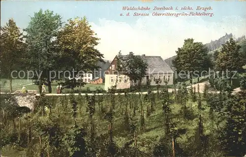 Zweibach Waldschaenke Kat. Breitenbrunn Erzgebirge