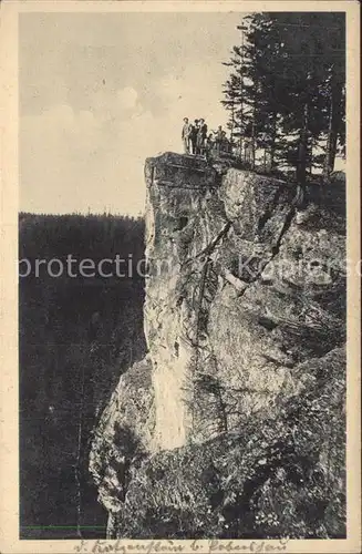 Zoeblitz Sachsen Katzenstein im Tal der schwarzen Pockau Felsen Erzgebirge Kat. Zoeblitz