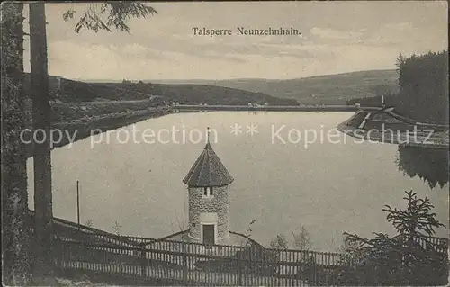 Neunzehnhain Chemnitzer Talsperre Stausee