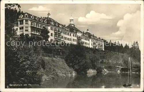 Deggendorf Donau Sanatorium am Hausstein Kat. Deggendorf