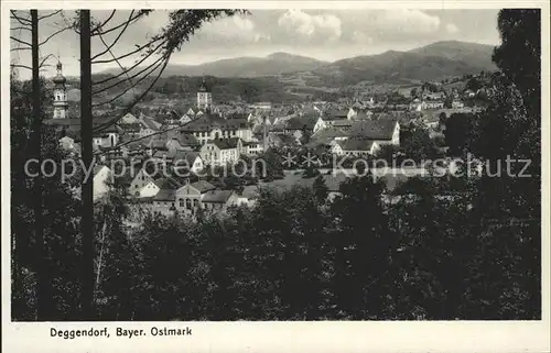 Deggendorf Donau Stadtblick Kat. Deggendorf