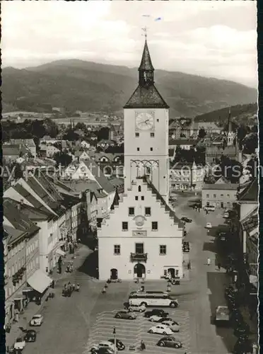 Deggendorf Donau Stadtplatz Rathaus Kat. Deggendorf