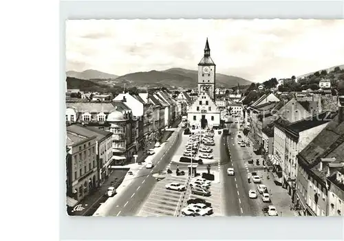 Deggendorf Donau Marktplatz mit Rathaus Kat. Deggendorf