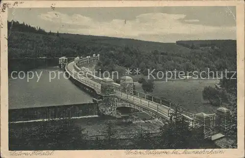 Neunzehnhain Gasthaus Hammermuehle und Talsperre