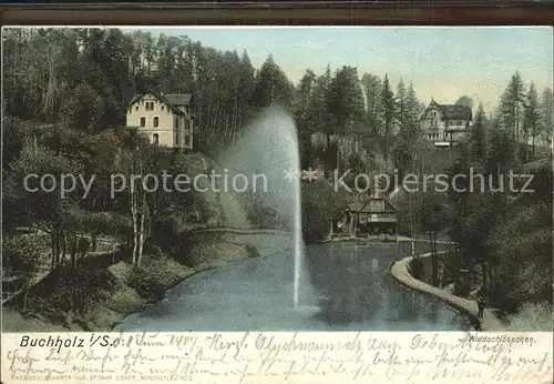 Buchholz Annaberg Waldschloesschen Kat. Annaberg Erzgebirge