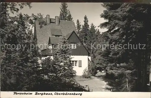 Oberbaerenburg Ferienheim Berghaus /  /