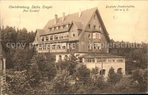 Oberbaerenburg Berghotel Friedrichshoehe /  /