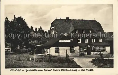 Oberbaerenburg HO- Hotel Gaststaette zum Baeren /  /