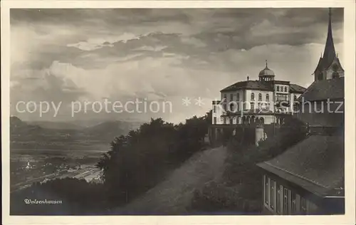 Walzenhausen AR Hotel Blick in die Rheinebene Kat. Walzenhausen