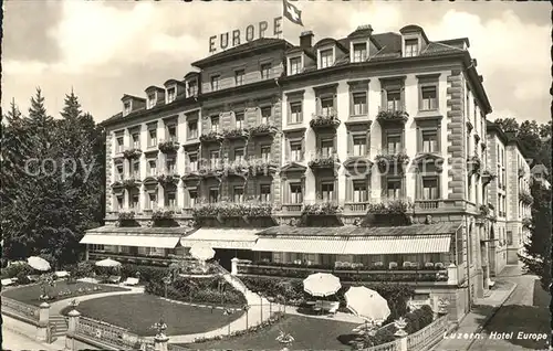 Luzern LU Hotel Europe Kat. Luzern