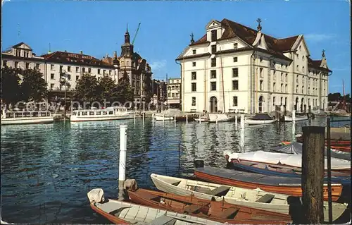 Rorschach Bodensee Hafen Kornhaus Kat. Rorschach