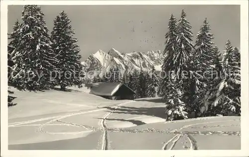 Flumserberge Untere Molseralp mit Sichelkamm / Flumserberg Bergheim /Bz. Sarganserland