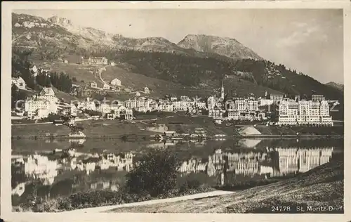 St Moritz Dorf GR  Kat. St Moritz