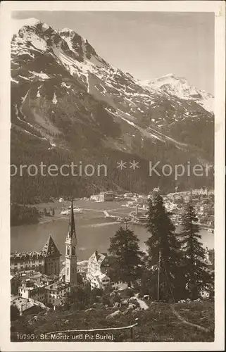 St Moritz Bad GR Piz Surlej Kat. St Moritz