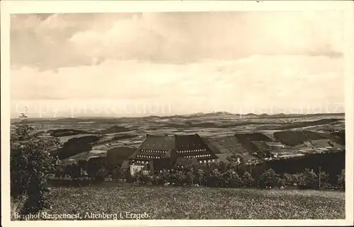 Altenberg Erzgebirge Berghof Raupennest Kat. Geising