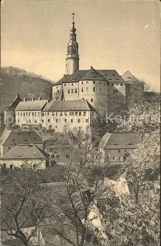 Weesenstein Schloss im Fruehling